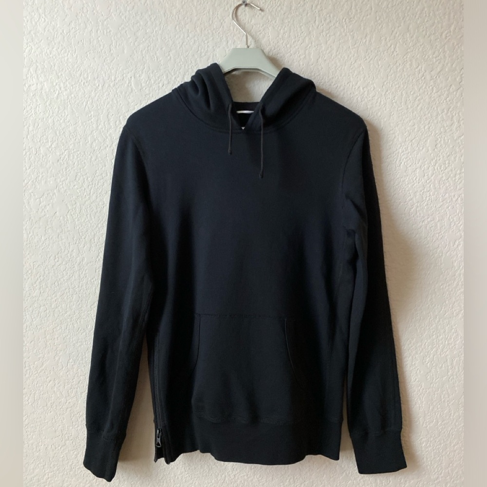 Reigning Champ Pima Cotton Side Zip Hoodie Small